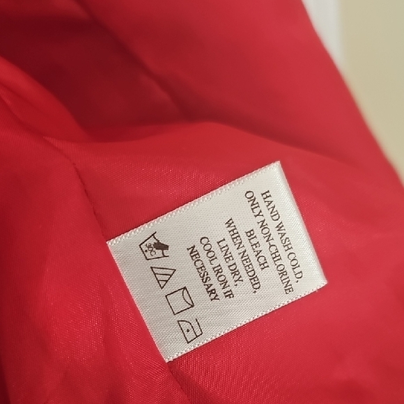 Coldwater Creek Cherry Quilted Vest - Picture 4 of 5